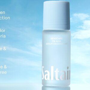 Saltair Serum Deodorant Seascape 5% AHA Formula Lactic Acid and Mandelic Acid